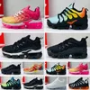2023 Hot TN Plus Kids Boys Boys Girls Running Shoes Sea Triple Black White Multicolor Voltage Purple Bumblebee Be True Trainers Sneakers Size 24-35