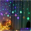 Christmas Decorations Christmas Decorations Led Merry Snowflakes String Fairy Lights Ornaments 2022 Tree For Home Navidad Drop Deliv Dh1Gd