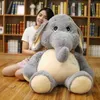 Zaino pop di accompagnamento per bambini 3858 cm Kawaii peluche elefante bambola giocattolo cuscino per dormire simpatico elefante farcito regalo di Natale J220729