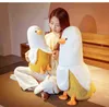 1 st 5070 cm Creative Funny Yellow Duck BA -formade dockor Plush Toys Stuffed Fruits Toy For Kids Baby Fairth Birthday Present J220729