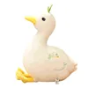 253545CM Kawaii Plush Goose Dolls Lovely Animal Duck Peluche Toys Stuffed Soft Pillow Kids Girls Birthday Christmas Gifts J220729