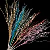 Christmas Decorations 5pc 42cm Tree Decoration Glitter Branches Artificial Flowers for Home Fake Xmas Ornaments Year Party Decor 221123