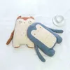 38x25cm لينة لطيفة لطيف محشو لعبة كسول أفخم أرنب البطريق البومة البومة حيوانات Plushie Pop Pillow Cushion لـ Ldren عيد ميلاد هدية J220729