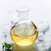 Hip Flasks Japanese Clear Crystal Ice Jug Lead Free Glass Wine Bottle Bar Whiskey Flask Sake Beer Cooler Wine Dispenser Carafe Decanter 221124