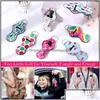 Party Favor Party Favor 72 Design Pattern Printing Chapstick Holder Handy Lip Balm Neoprene Keychain Pouch For Girl Gift Drop Delive Dh1Cq