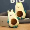 Kawaii 405070cm Beautiful Brinquedos de abacate de abacate Torne -se para o travesseiro de luxuos de gato Rabbit Belas travesseiro de travesseiro de pelúcia macia j220729