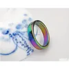 Smart ringen magnetische ring mticolor paar sieraden mannen en vrouwen vingercode drop levering dhrxs