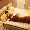 Cartoon Cute Toast Filled Pillow Soft Kawaii Bread Cuddle Simulation Food Doll Sleep Pillow ldren Gift J220729