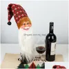 Kerstdecoraties Kerstdecoraties Old man Hoofd Wijn fles Dop Decoratie Pendant ornamenten