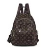 Double shoulder bag women's new high-capacity anti-theft backpack versatile Travel Bag sling one