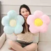 456080Cm Kawaii Colorful Floral Plush Toy Beautiful Stuffed Soft Plant Flower Cushion Floor Chair Mat Room Car Decor Gift J220729