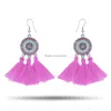 Dangle Chandelier Womens Hand Crafting Thread Tassel Hanging Fashion Earrings Boho Style Long Drop Delivery Jewelry Dhztp