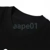 Summer Luxury Fashion M￤rke Mens T Shirt Polo Shirt Icon Letter Print Crew Neck Kort ￤rm L￶st T-shirt Casual Top Black White Grey Asian Size S-2XL