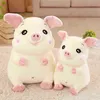 30 4050Cm Creative Soft Pink Pig Stuffed Cute Animal Plush Toys For ldren Piggy Kids soothe Pop Girls Birthday Gift J220729