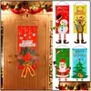 Christmas Decorations Christmas Decorations 2023 Door Hanging Banner Faceless Doll Merry Tree For Home Xmas Ornaments Pendant Navida Dhvwx