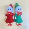 Mini bonecos elfos de pelúcia de 2,5 polegadas/4 polegadas, brinquedo de natal, bonecos espirituais na prateleira, acessórios de decoração, presentes de páscoa