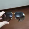 Metall Leder Pilot Sonnenbrille Sonnenbrille Schwarz grau schattierte Männer Brille Sonnies Schatten Uv400 Brille mit Kiste