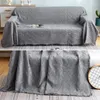 Chair Covers 2022 Solid Color Sofa Towel Release Full Cover Net Red Blanket Single Simple Cushion