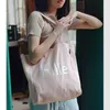 HBP Totes материалы мешки к корейской версии большая мощность одна сумка для плеч литературная женская сумочка Универсальная портативная INS женское холст сумка для покупок 221116