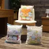 Een taspudding van Sumikko Gurashi Plush 8 PCS Japanse animatie Sumikko Gurashi Soft Cushion Corner Bio Cartoon Toy For Kids Girl J220729