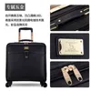 Rese Tale Business Cases PVC Suitcase Carry On Spinner Wheel Bagage J220707