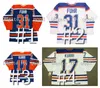 College Hockey trägt Vintage Alex Ovechkin CCM Hockey Jersey Jaromir Jagr Mark Messier Wayne Gretzky Grant Fuhr Coffey Kolzig Jeff Friesen Rod Langway