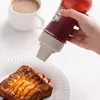 Ferramentas de sorvete de ketchup Squeeze com escala 5 orif￭cios Garrane de spray de aperto de condimento 3pcs 221124