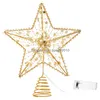 Christmas Decorations Christmas Decorations 1 Pc Tree Topper Toppers Lighted Star For Lights Drop Delivery Home Garden Festive Party Dhckh