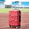 Klqdzms cal koreańska wersja marki Zestawy bagażu Rolling Bagaż Spinner Studenci hasło walizka torba podróżna kółko Trolley J220707