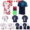 Drużyna narodowa Men Croacia Modric Soccer Jersey 2022-2023 Puchar Świata Perisic Gvardiol Kramaric Sosa Juranovic Orsic Majer Livaja Pasalic Football Kits