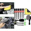 Car Washer 13-piece Premium Detailing Brush Set For Gentle & Easy Cleaning Universal Alloy Wheels Interiors