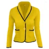 Costumes pour femmes printemps automne femmes blazers occasionnels vestes grande taille mode manteau mince vêtements d'extérieur OL Business 2022