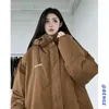 Женские траншеи Coats Winter Women's Chottan Padded Jackets 2022 Негабаритный Parkas Casual теплые девушки с капюшоном Overwear FP553