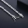 Чокеры Модное ожерелье для влюбленных Lab Diamond Cz Stone Белое золото Заполненные колье-подвески для женщин Свадебная вечеринка jew252O