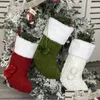 Christmas Decorations Christmas Decorations Year Stocking Sack Xmas Gift Candy Bag For Home Sock Tree Decorchristmas Drop Delivery G Dhsbz