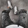 Men's Jeans Men's Sweatpants Sexy Hole Pants Casual Foot Zipper Male Ripped Skinny Trousers Black Biker Pencil Long