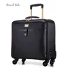 Conte de voyage Business cases PVC Valise Carry on Spinner Wheel Bagages J220707