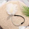 Düğün Saç Takıları Gatsby Gelin Tüy Head Band Hint Bohem Headgear Headdress Kadın Kadın Çocuklar Çocuklar Dalgalanan Teslimat Je Dhgarden DH58X