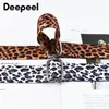 Bag delar Tillbehör Deepeel 38 cm Leopard Print breda axelband Kvinnor 80140 cm Justerbar Crossbody Colorful Long S -rem 221124