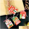 Weihnachtsdekorationen Weihnachtsdekorationen Frohe Tags Kraftpapierkarte Geschenketikettenanhänger Diy Hang Wrap Dekor Gefälligkeiten Lieferungen Drop Deli Dhsdv