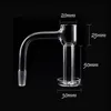 Smoking Accessories Full Weld Beveled Edge Terp Slurper Quartz Banger Nails With 75mm Height Suitfor Glass Water Bongs