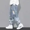 Herenbroek mode streetwear hippe kwaliteit mannen joggen heren elastische casual kleding broek Hop High Taille Trend Cargo