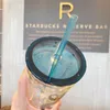 Starbucks Deep Sea Mermaid Goddess Słomka 591 ml podwójna warstwowa szklana kawa Prezent Z417