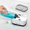 Vloeibare zeepdispenser 2 in 1 keuken schrobben wasmiddel press-type doos pomp organizer gereedschap badkamer aanbod 221124