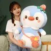 3565Cm Suave Pingüino Abrazos Lindo Relleno Cosplay Pingüino Animal Juguete Fruta Muñeca Almohada ldren Niñas Kawaii regalo J220729