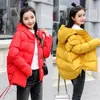 Womens Down Parkas Coats Winter Jacket Fashion Hooded Bread Service Jackets Thick Warm Cotton Padded Parka Female Outwear 221124