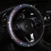 Steering Wheel Covers ForBling Bling Car Cover Easy Install Vehicle Hubs Not Moves Steering-wheel Case For Polo E5 X45