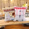 Kawaii Pudding 8 Piece Hamster and Cat Plush Balls Bag Snack Toy Soft Cartoon Animal Stuffed Pop Sofa Cushion Girlfriend kids Gifts J220729