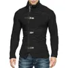 Men's Sweaters Stretchy Stylish Acrylic Fiber Loose Coat Causal-Solid Color Slim Fit Turtleneck Pullovers 221124