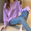 Women's Hoodies Y2k Clothes Roupas Femininas Topsy2k Sudaderas Sweatshirts 2022 Autumn Long Sleeve Casual Cotton Tops Women's Solid Lo